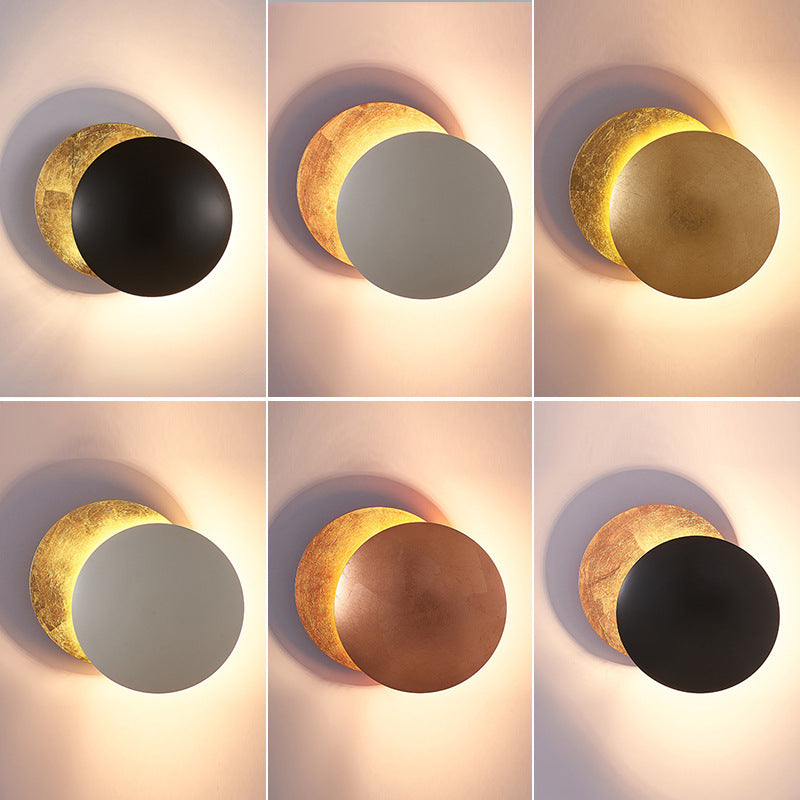 Nordic Lunar Eclipse Wall Lamp