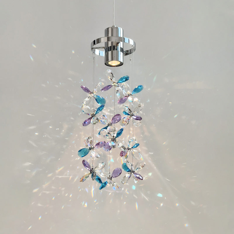 French Style Crystal Pendant Chandelier