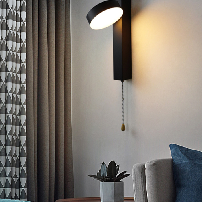Modern Black & Gray Wall Lamp