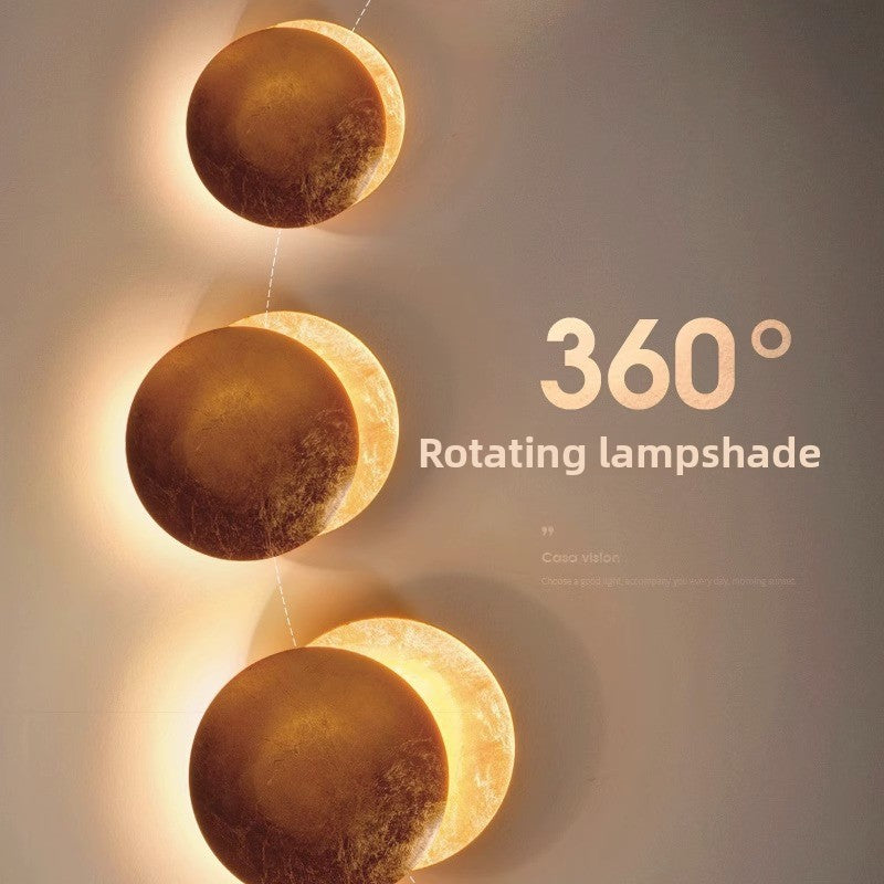 Nordic Lunar Eclipse Wall Lamp