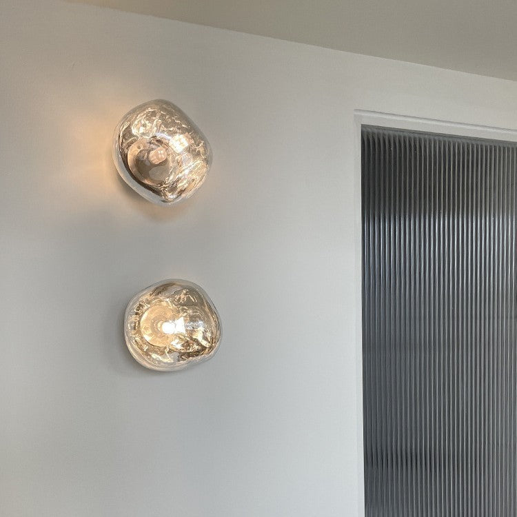Scandinavian Lava Glass Wall Lamp