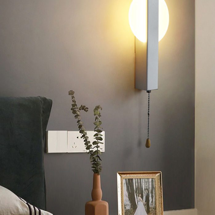 Modern Black & Gray Wall Lamp