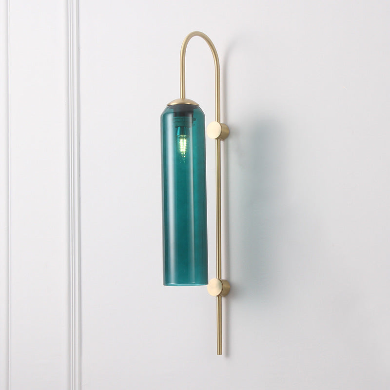Modern Stained Glass Wall Lamp
